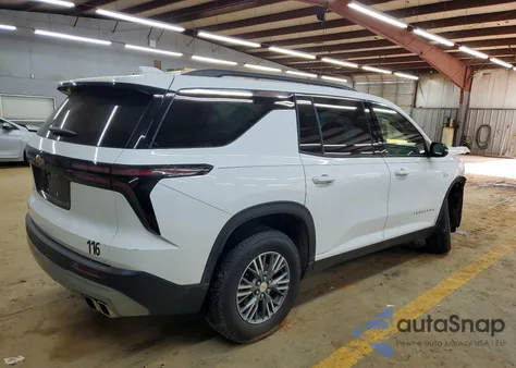 2025 Chevrolet Traverse Lt z USA, uszkodzony, nr VIN 1GNERGRS6SJ277460